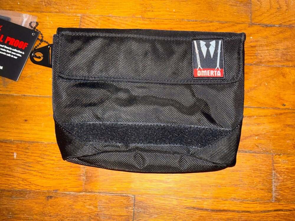 Dime Bags Omerta The Collector Smell Proof Pouch Black